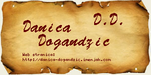 Danica Dogandžić vizit kartica